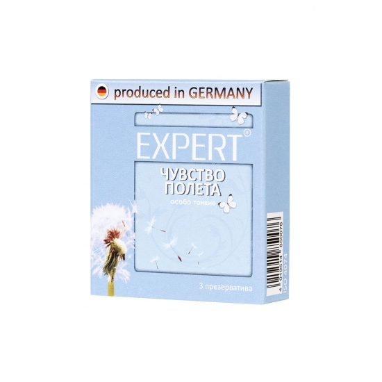 Презервативы Expert «Чувство полета», супер тонкие, 3 шт