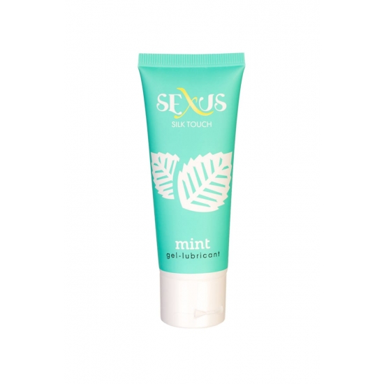 Гель-лубрикант Sexus на водной основе с ароматом мяты Silk Touch Mint 50 мл