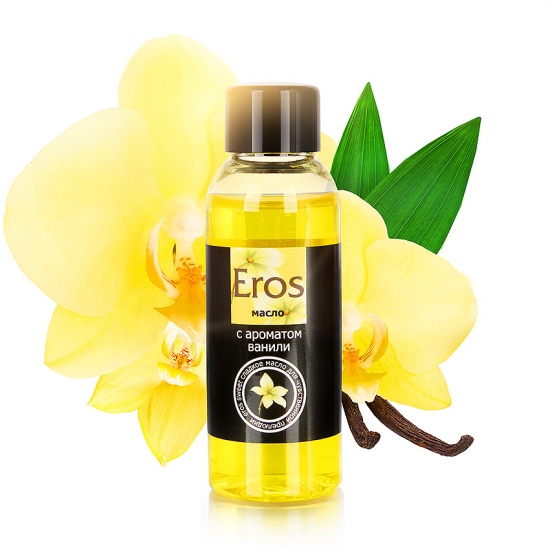 Массажное масло с ароматом ванили Eros Exotic 50 мл