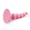 Розовая анальная втулка Lure Me small Ø 1-2,5 см