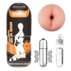 Мастурбатор попа в колбе с вибрацией Sex In A Can Vibra Anus Tunnel