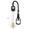 Вакуумная помпа для пениса Maximizer Worx VX2 Accu-Meter Pro Pump с мягкой насадкой, 20 см, Ø 6,3 см