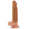 Удлиняющая насадка на пенис Super-Realistic Penis Extension Sleeve мулат, 16,5 см, Ø 3 см