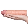 Удлиняющая насадка на пенис Super-Realistic Penis Extension Sleeve, 16,5 см, Ø 3 см