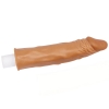 Насадка на пенис Pleasure X-tender Series мулат, 19 см, Ø 3 см