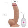 Вибратор реалистик с выносным пультом управленияй The Ultra Soft Dude, 20 см, Ø 5 см