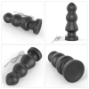 Большая анальная елочка с вибрацией King Sized, 20 см, Ø 7 см