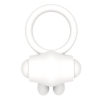 Белое виброкольцо Power Clit Cockring Rabbit