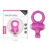 Розовое виброкольцо Power Thrill Clit Cockring Ø 2,3 см