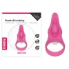 Виброкольцо Power Clit Silicone Cockring розовое