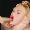 Кукла в позе наездницы с открытым ротиком и большой грудью Jayola Cowgirl