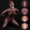 Кукла в позе наездницы с открытым ротиком и большой грудью Yael Cowgirl