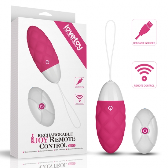 Перезаряжаемое виброяйцо IJOY Wireless Remote Control Egg