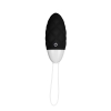 Черное виброяйцо IJOY Vibrating Love 8,1 см, Ø 3,4 см