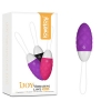 Фиолетовое виброяйцо IJOY Vibrating Love 8,1 см, Ø 3,4 см