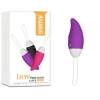Фиолетовое виброяйцо IJOY Vibrating Love Egg 8,1 см, Ø 3,4 см