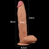 Фаллоимитатор реалистичый с присоской Legendary king-sized Realistic Dildo 30 см, Ø 6 см