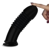Черный фаллоимитатор King-Sized Anal Bumper 22,5 см,  Ø 5,7