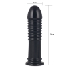 Черный фаллоимитатор King-Sized Anal Bumper 22,5 см,  Ø 5,7