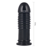 Черный фаллоимитатор King-Sized Anal Bumper 22,5 см,  Ø 5,7
