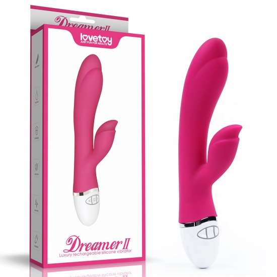 Перезаряжаемый вибратор Lovetoy Dreamer II, 21,5 см, Ø 3,5 см