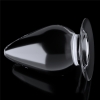 Прозрачная анальная пробка XL Clear Anal Plug, Ø 1 - 6 см