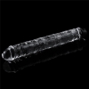 Двойной прозрачный фаллоимитатор Clear Double Dildo, 30 см, Ø 3,5 см