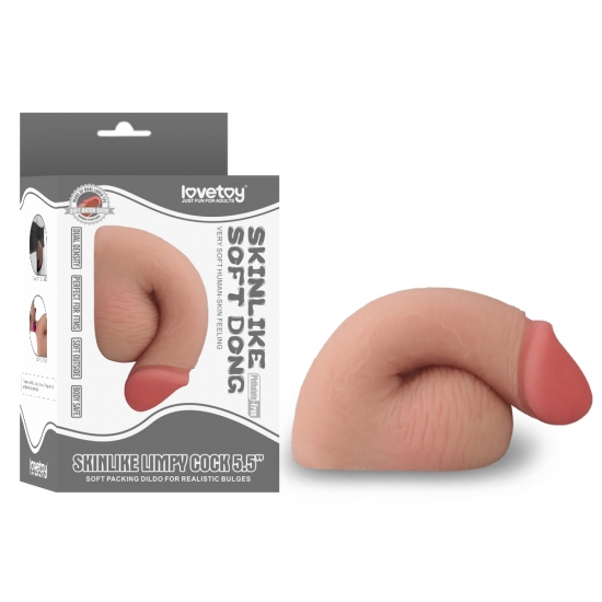 Фаллос для ношения Skinlike Limpy Cock 14 см, Ø 2,8 см