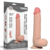 Большой реалистичный фаллос на присоске Skinlike Soft Cock 23,1 см, Ø 4 см