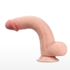 Большой реалистичный фаллос на присоске Skinlike Soft Cock 23,1 см, Ø 4 см