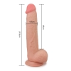 Большой реалистичный фаллос на присоске Skinlike Soft Cock 24 см, Ø 4,5 см
