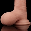 Реалистичный фаллос на присоске Sliding Skin Cock, 19,5 см, Ø 4,5 см