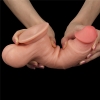 Реалистичный фаллос на присоске Sliding Skin Cock, 19,5 см, Ø 4,5 см