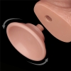 Реалистичный фаллос на присоске Sliding Skin Dual Layer Dong, 19,5 см, Ø 3,5 см