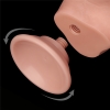 Реалистичный фаллос на присоске Sliding Skin Dual Layer Dong, 19,5 см, Ø 3,6 см