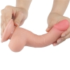 Реалистичный фаллос на присоске Sliding Skin Dual Layer Dong, 19,5 см, Ø 3,6 см