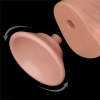 Реалистичный фаллос на присоске Sliding Skin Dual Layer Dong, 20,8 см, Ø 4 см