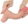 Реалистичный фаллос на присоске Sliding Skin Dual Layer Dong, 22 см, Ø 4,3 см