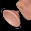 Реалистичный фаллос на присоске Sliding Skin Dual Layer Dong, 22 см, Ø 3,7 см