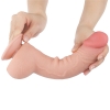 Реалистичный фаллос на присоске Sliding Skin Dual Layer Dong, 24 см, Ø 4,3 см
