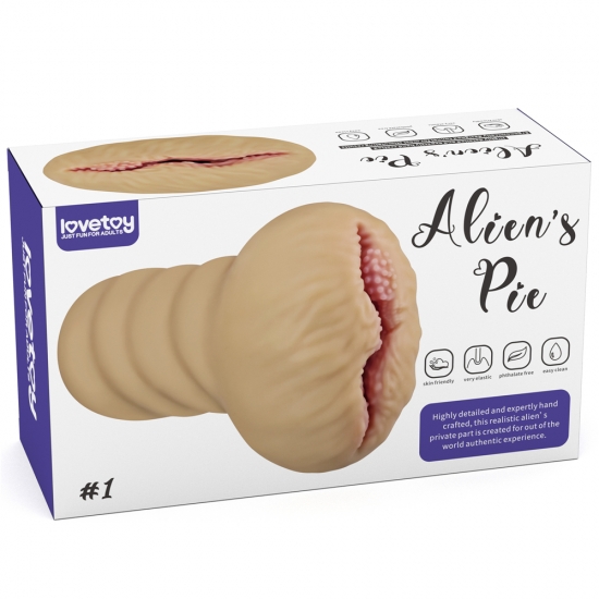 Мастурбатор фантазийный Alien's Pie #1, телесный