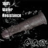 Двухслойный перезаряжаемый ротатор на присоске Platinum Silicone, 20,5 см, Ø 4,8 см