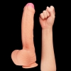Фаллоимитатор Dual Layer Platinum Silicone Cock, 28 см, Ø 5,3 см