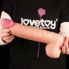 Фаллоимитатор Dual Layer Platinum Silicone Cock, 30,5 см, Ø 5,8 см