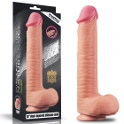Фаллоимитатор Dual Layer Platinum Silicone Cock, 30,5 см, Ø 5,3 см