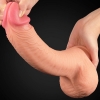 Фаллоимитатор Dual Layer Platinum Silicone Cock, 30,5 см, Ø 5,3 см