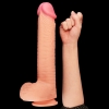 Фаллоимитатор Dual Layer Platinum Silicone Cock, 30,5 см, Ø 5,3 см