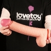 Фаллоимитатор Dual Layer Platinum Silicone Cock, 30,5 см, Ø 5,3 см