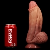 Фаллоимитатор Dual Layer Platinum Silicone Cock, 24,5 см, Ø 6-7 см