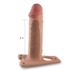 Реалистичный фаллопротез Rodeo Big 8.5 in, 20 см, Ø 4,7 см